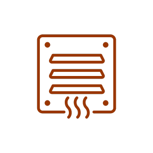 Dryer vent cleaning icon